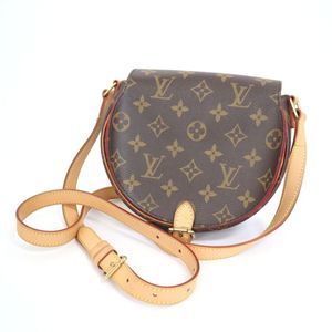 Louis Vuitton Tambourine Shoulder Bag Monogram Brown